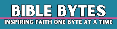 Logo for Bible Bytes Podcast